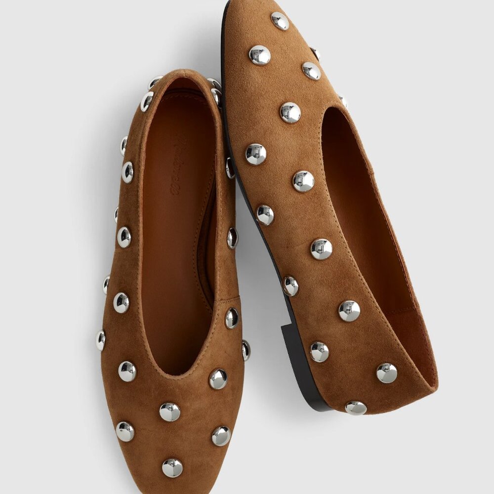 Madewell Mylie Ballet Flats in Acorn